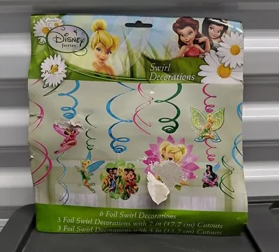 Disney Fairies Decorations Tinker Bell Pixie Hollow Birthday Decorations Hanging • $13.99