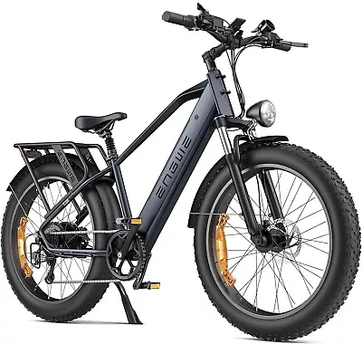 ENGWE Electric Bike 26in Fat Tire Mountain Bicycle 250W E-Citybike E-bike 25km/h • £1249.99