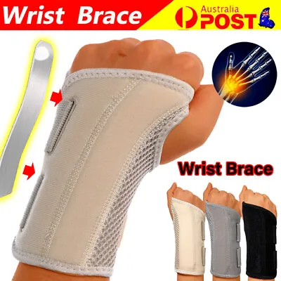 CFR Wrist Support Splint Protection Strap Brace Carpel Tunnel Sprain Pain Relief • $24.99