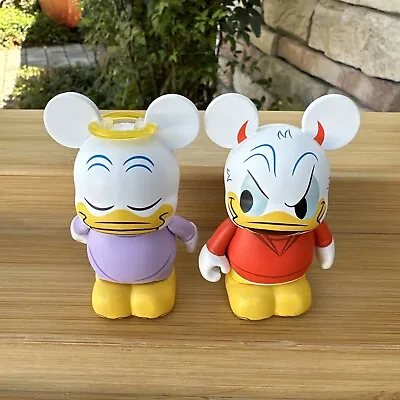 Disney 2013 D23 Expo Exclusive Series  Vinylmation Angel & Angry Donald LE/2000 • $24.99