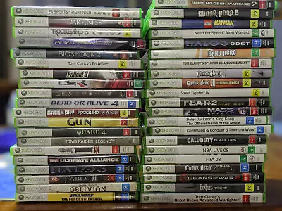 XBOX 360 Games - Choose Your Title. • $15