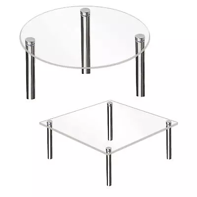 Dessert Stands Round Acrylic Cupcake Stand Holder Clear Stackable Cup Display  • $18.69