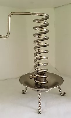 Courting Candle Holder Silver Key Turn Spiral Holder Jane Seymour Collection  • $19.95