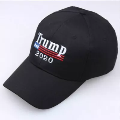  Embroidered Trump 2020 Baseball Cotton Adjustable American Presidential • £7.25