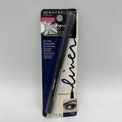 Maybelline Master Drama Cream Pencil Eyeliner 200 Stormy Navy • $8.99