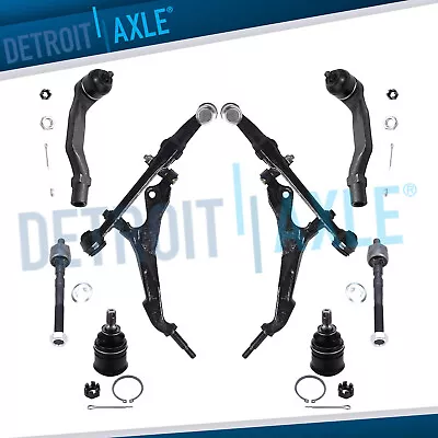 8pc Front Lower Control Arms Ball Joints Tie Rods For Honda Civic Acura Integra • $146.07