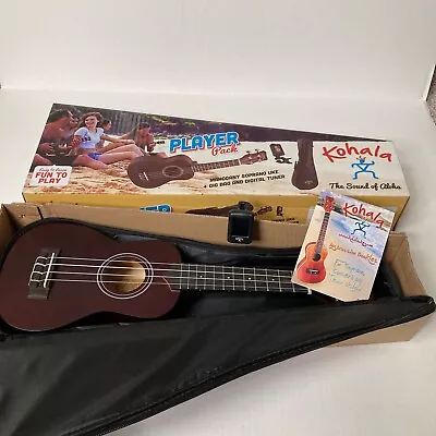 NEW! Kohala Ukulele Player Pack Original Packaging Case Tuner Instructions • $69.99