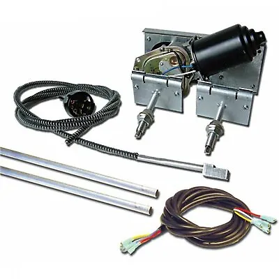 Heavy Duty Power Windshield Wiper Kit With Switch And Harness Cowl Mount GM Cars • $359.95