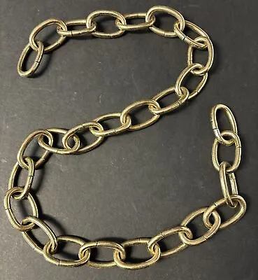 Vintage HEAVY DUTY 34  Metal Chain For Chandelier Ceiling Hanging Swag Light • $22.95