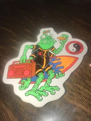 Vintage 80's Original T&C  Surf Mutant Sticker    NOS • $10.95