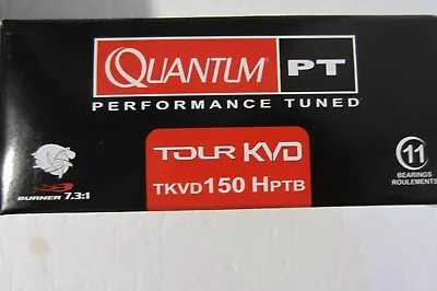 Quantum PT TOUR KVD TKVD150HPT LH Baitcasting Reel New 11BB 7.3:1  • $178.88