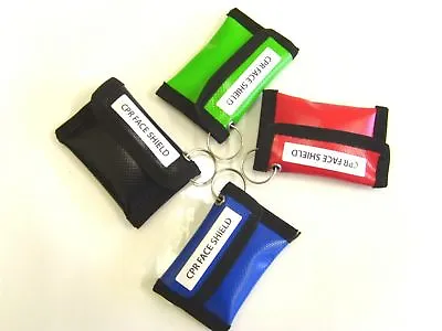 £4.50 • Buy Wipe Down DURA CPR Key Ring Pouches With CPR Mouth To Mouth Face Shield