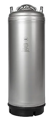 New 5 Gallon AMCYL Ball Lock Keg With Pressure Relief For Homebrew NSF Approved • $79.95