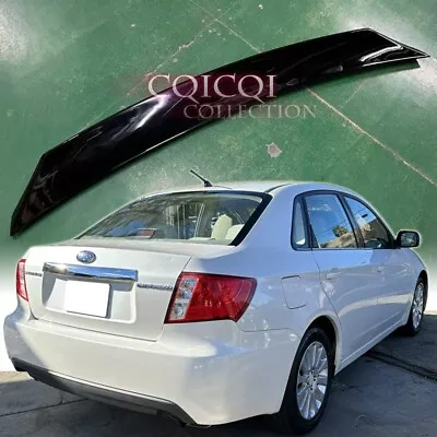 Gloss Black Trunk Spoiler For Subaru 08~11 Impreza GE 08~14 WRX STI GV Sedan ◎ • $164.49