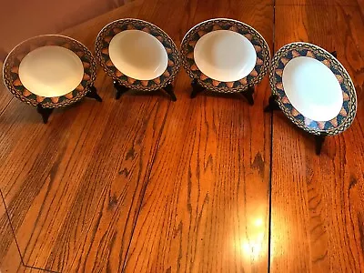 Mikasa Ultima+ Sao Paulo Soup Bowls Mosaic 9.5  Set Of FOUR (4) • $45