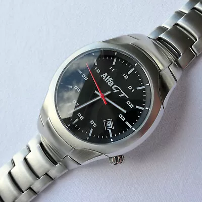 $357.88 • Buy Alfa Romeo Quadrifoglio GT Type Coupe Classic Racing Sport Car Accessory Watch