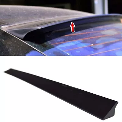 Painted 2002-2007 FOR SAAB 9 3 Aero Sport Sedan V Type Roof Window Lip Spoiler • $179