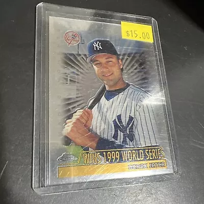 🔥Derek Jeter 2000 Topps Chrome Magic Moments #478 Wins 1996 WS🔥1209 • $7.50