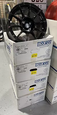 4 Pcs SPARCO FF One FF1 Wheels 15x8 +25 Offset 4x100 Bolt Pattern Bore 63.4 • $699