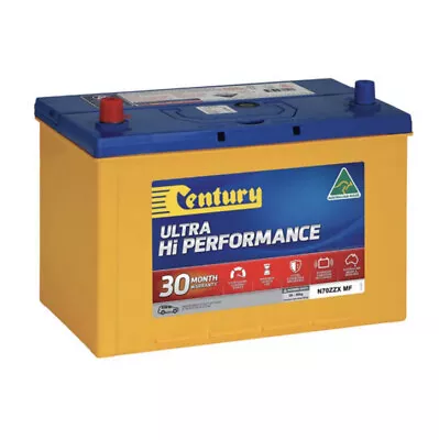 Century N70zzx Mf Ultra High Performance Maintenance Battery 30 Mths Warranty • $325