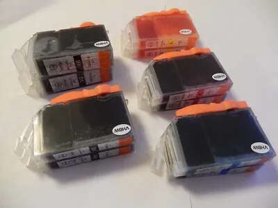 10x INK CARTRIDGE + CHIP! FOR CANON PIXMA Pro 9000 Mark II • £19.20