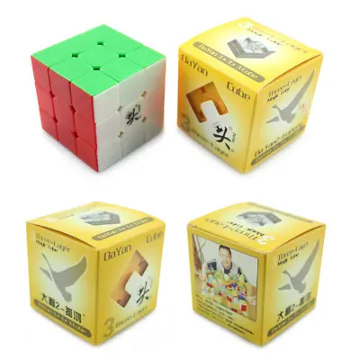 DY5-Zhan Chi 42mm Size 3x3x3 Magic Cube 3x3 Speed Cube Professional Classic Race • $14.87