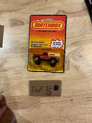 MATCHBOX MB22 Big Foot PICKUP CAMPER ASPEN SKI HOLIDAYS VINTAGE 1981 • $14.99