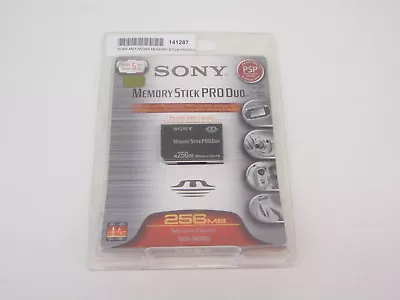 Sony Msx-m256s Memory Stick Pro Duo 256mb For Psp New • $57.06