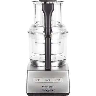 Magimix 18714 5200XL Premium Food Processor 3.6 Litres 1100 Watt Brushed Steel • £444