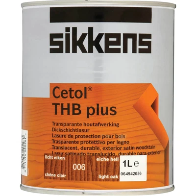 £43.95 • Buy Sikkens Cetol THB Plus Translucent Woodstain Light Oak 1l