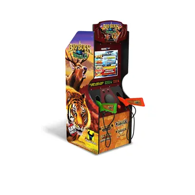 Big Buck World Shooter Hunting Arcade Game Machine Cabinet With 4 Game Modes • $563.89