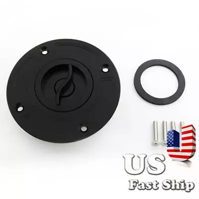 For 4Holes GSXR1000 2001-2002 CNC Keyless Gas Fuel Tank Cap Cover GSX600F 98-01 • $22.44