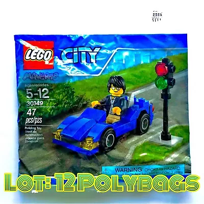 (Lot: 12 Polybags) LEGO City 30349 Race Car Party Favors • $84.99