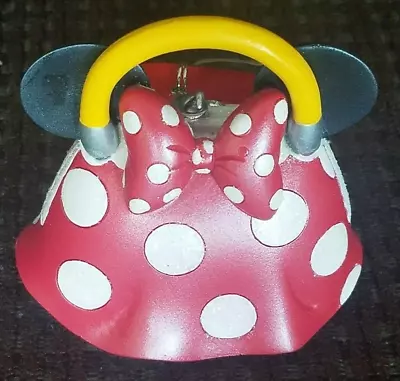 Disney Parks Minnie Mouse Purse Handbag Christmas Resin Ornament (Retired) NWT • $21.50