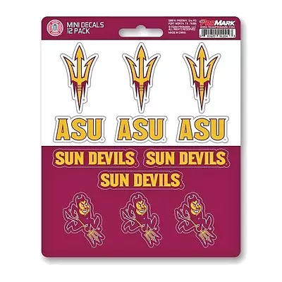 Arizona State Sun Devils Vinyl Die-Cut Sticker Set / Decal Sheet *Free Shipping • $6.87