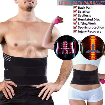 Umbilical Navel Hernia Belt For Men / Women Abdominal Support Binder Waist Brace • £8.79