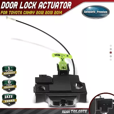 Rear Trunk Lock Actuator Deck Lid Latch For Toyota Camry 2012-2014 64610-06031 • $18.99