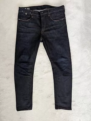 G-Star Mens Type C Slim Raw Jeans  Indigo Size W36 L32 • $24.65