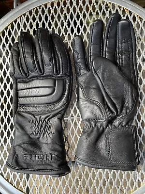 Richa Ladies Motorcycle Leather Gloves Medium 8 • £20