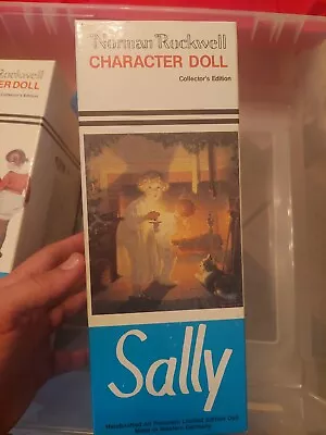 $19.99 • Buy Norman Rockwell Character Doll Collector's Edition Sally With Cat
