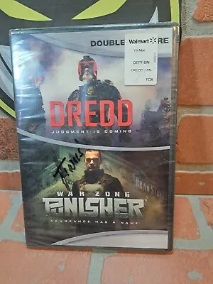DREDD And Punisher New Sealed 2012 Karl Urban Judge Dredd (DVD)  • $8.99