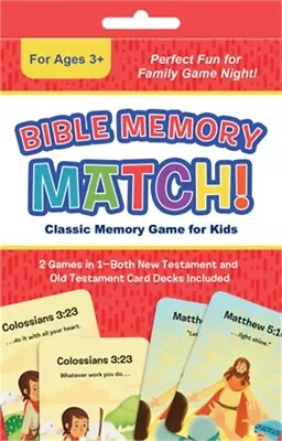 Bible Memory Match!: Classic Memory Game For Kids (Game) • $16.09