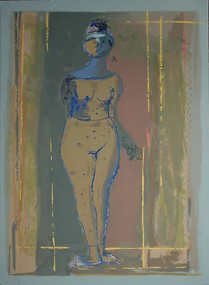 Marino Marini - Female Nude - Serigraphy-Carl Schünemann Bremen-Ed. 9  • $79.74