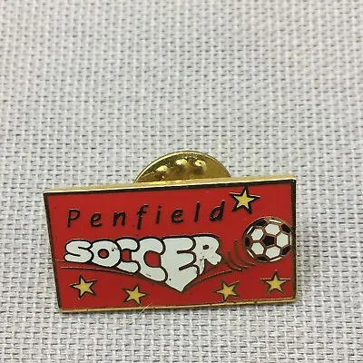 £5.93 • Buy Penfield Soccer Pin Hat Tie Lapel Pinback Collectible Travel Souvenir