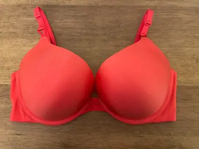 Victoria's Secret Cheer Pink 32B Very Sexy Bombshell Push Up Add 2 Cup Bra VS • $27.99