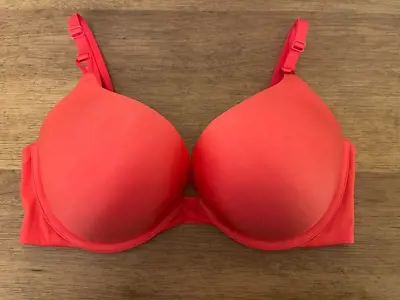 Victoria's Secret Cheer Pink 34C Very Sexy Bombshell Push Up Add 2 Cup Bra VS • $29.99