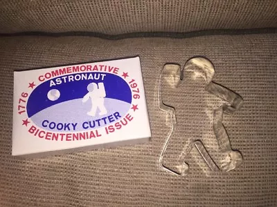 Vintage Commemorative 1976 Astronaut Cookie Cutter~new In Original Box • $8.95