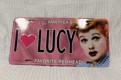 I Love Lucy 12  Decorative License Plate ~ America's Favorite Redhead  • $12.25