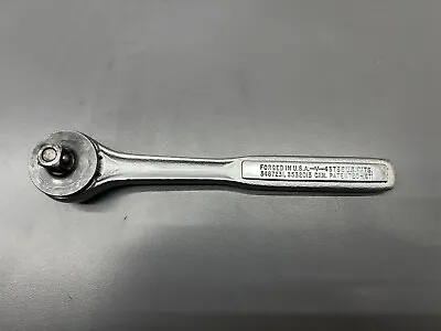 (h) Vintage Craftsman -v- 43788 Rhft 3/8  Drive Quick Release Ratchet Just Svcd • $35