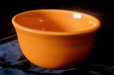 Vintage Fiesta Orange Gusto Bowl 24 Oz Cereal Soup Fiestaware Homer Laughlin HLC • $18